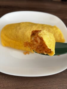ふっくら卵のオムライス